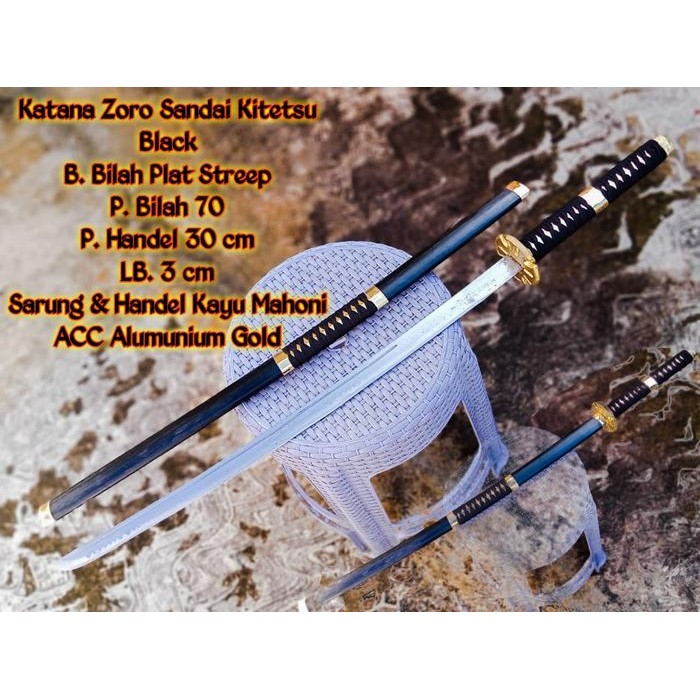 Katana Sandai Kitetsu Samurai Roronoa Zoro