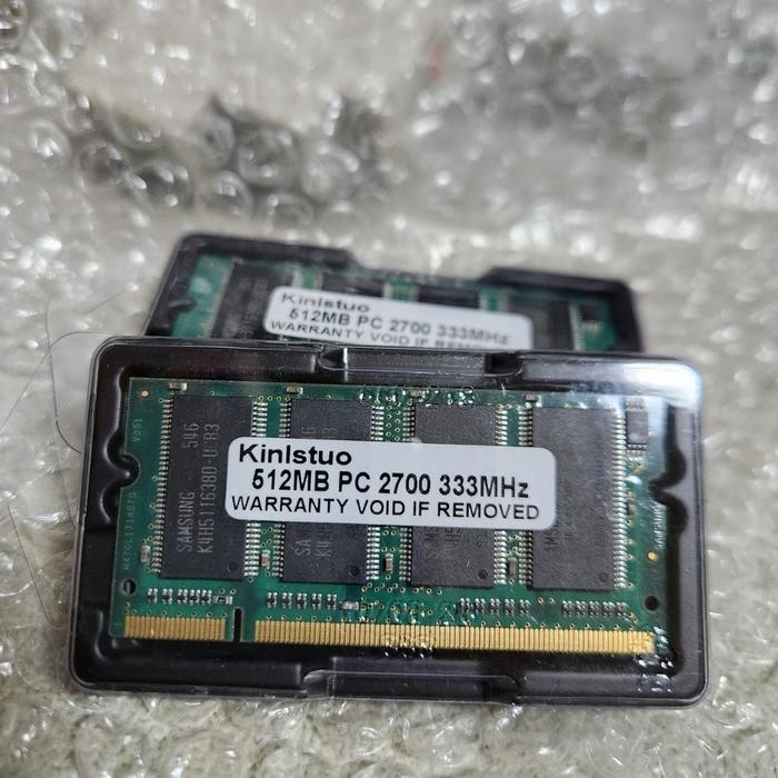 RAM LAPTOP KINISTUO 512MB PC 2700 333MHZ
