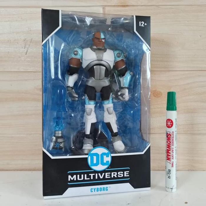 Mainan action figure cybrog teen titans Original dc multiverse