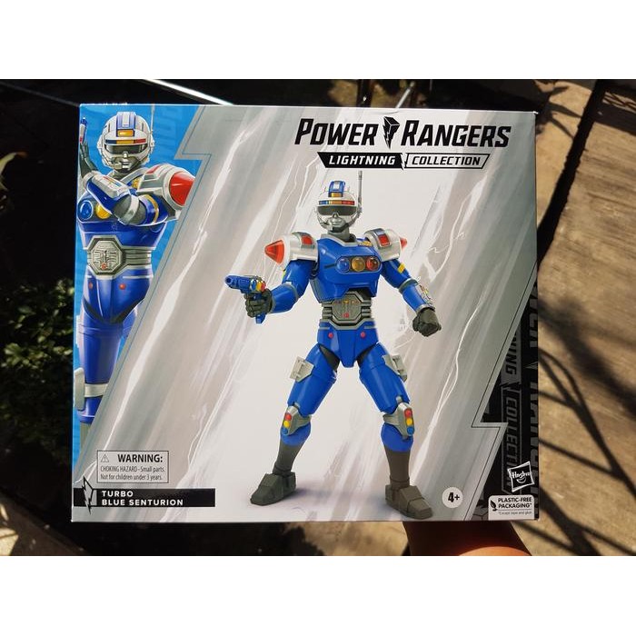 Power Rangers Lightning Collection Deluxe Turbo Blue Senturion MISB