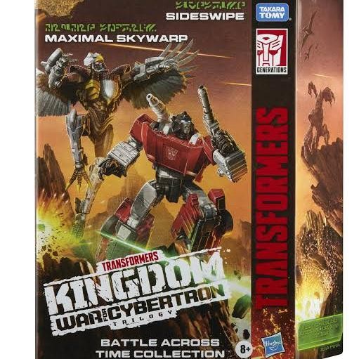 Hasbro Transformers WFC Kingdom Battle Across Time Skywarp & Sideswipe