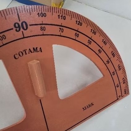 

Busur Kayu Papan Tulis Besar 180 derajat dengan Handle