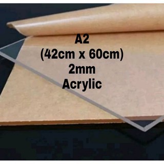 

AKRILIK TRANSPARAN / ACRYLIC BENING 2MM A2 42x60CM