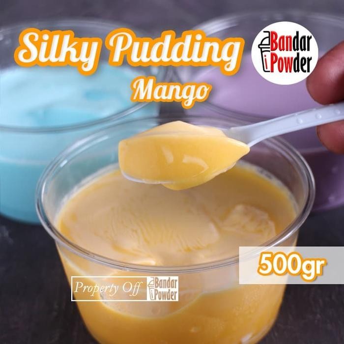 

New Bubuk Silky Pudding Mango 500gr - Serbuk Puding Mangga - Bandar Powder