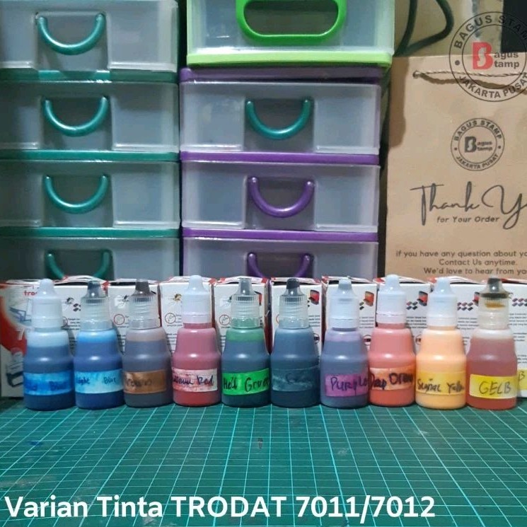 

Tinta pel Trodat Otomatis Self Ink 7011 / 7012 25ml