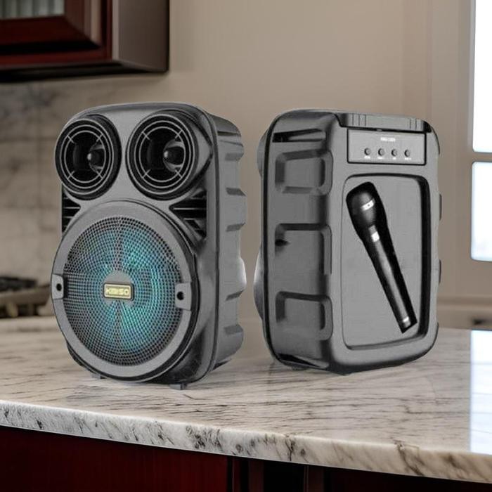 MKC KIMISO-3381 SPEAKER BLUETOOTH KARAOKE SPEAKER BLUETOOTH PORTABEL KIMISO 3381 SERIES MIC KARAOKE