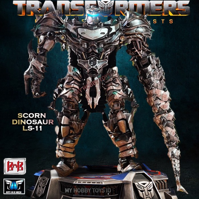SALE  SALE MAINAN ACTION FIGURE ROBOT TRANSFORMERS BMB LS11 AM01 SCORN DINOSAURUS READYY READYY
