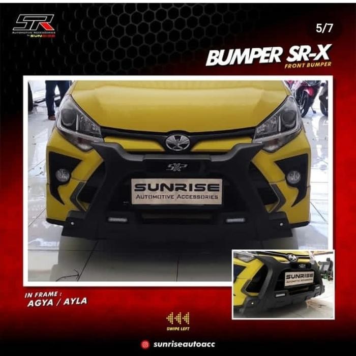 Tanduk/Bumper Depan Model Srx Agya/Ayla Lama - 2022