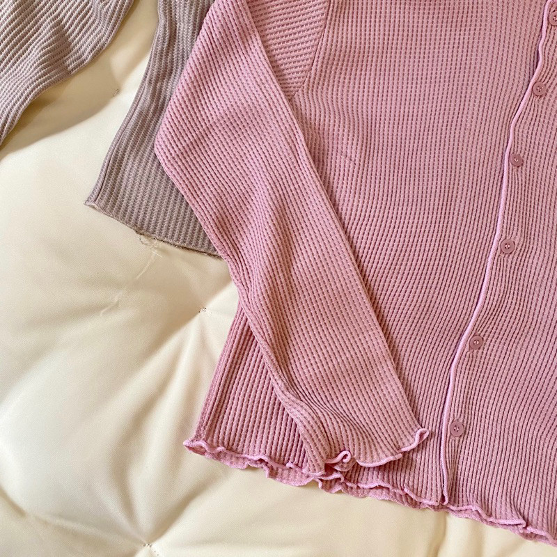 HOT DEALS CARDIGAN OVERSIZE Wanita / Cardigan Rajut / Cardigan Waffle / Outer