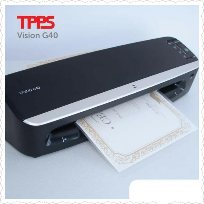 

SendToday- Mesin Laminating /Alat Press/ Laminator/Vision G40 (Garansi 1 Tahun)