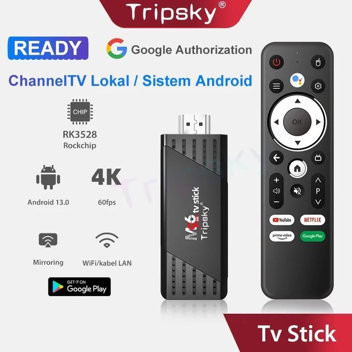 SendToday- M96 Tv Stick Smart Tv Mini Android Tv Box Dolby Dts Sound