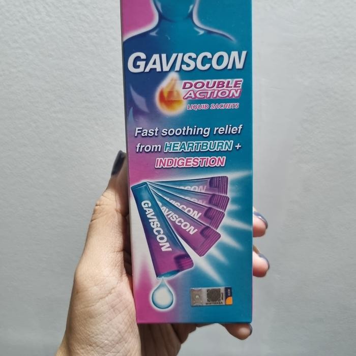 terjaminDiKita- Double Action Gaviscom Gavisconn Sachet Liquid GavisconSachet - 510Ml- original obat