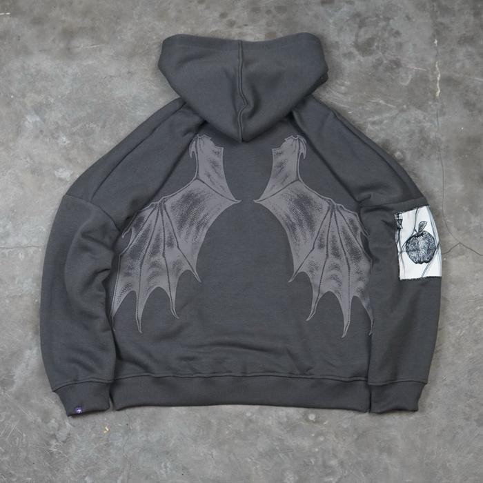 Oversized Boxy Cut Hoodie FIEND Poseidon Reprisal