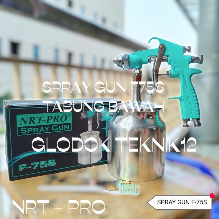 Alat Semprot Cat Spray Gun Kdk F75 Tabung Bawah Sprey Gun Kdk F75 Terlaris
