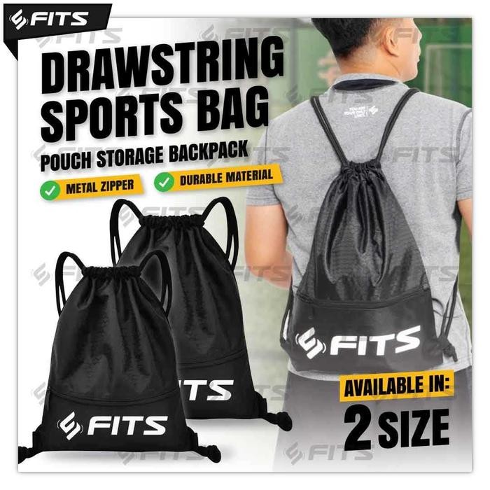 Enduranceempire - Fits Drawstring Sports Bag Pouch Storage Backpack