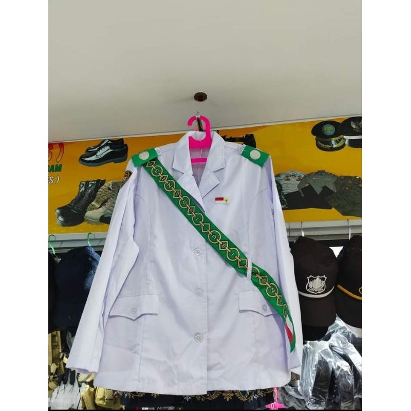 

baju paskibra PDU SETELAN 1 SETT (ATASAN DAN BAWAHAN)