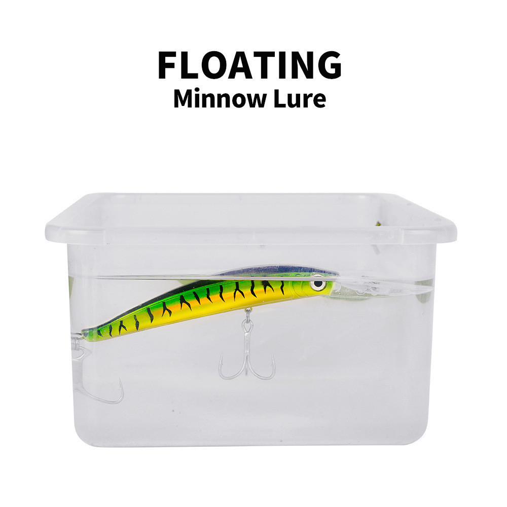 Lure Minnow Proberos 17cm 27g Memancing Umpan Casting Laut Umpan Ikan Plastik Minnow Floating Deep