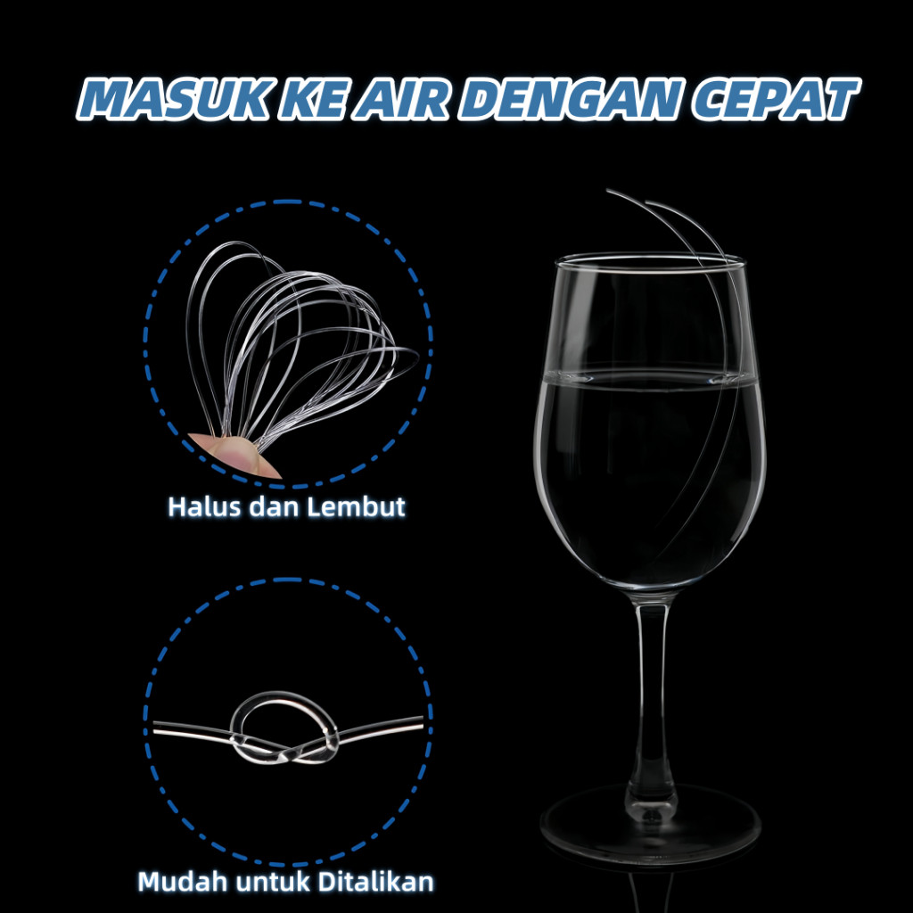 Senar Pancing 800m Nylon Pancing Super Kuat Fishing Lines