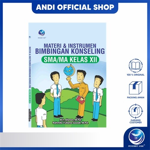 Penerbit Andi - Buku Materi & Instrumen Bimbingan Konseling SMA/MA Kelas XII