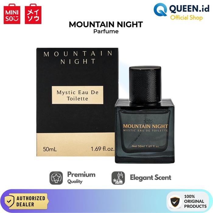 Miniso Mystic Mountain Night Perfume 50ml - Parfum Pria EDT ORIGINAL