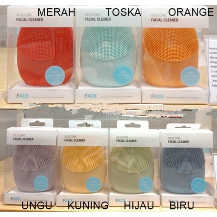 Miniso Silicone Facial Cleaner Alat Pembersih Wajah Silikon Face Wash