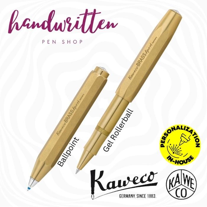 

KAWECO Sport BRASS Ballpoint Pen / Pulpen
