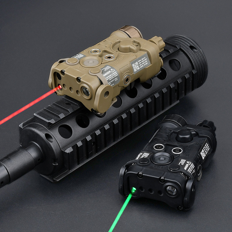 WADSN NGAL Tactic Laser Red Green Blue Laser White LED Scout Weapon Light Outdoor NGAL Laser Flashli