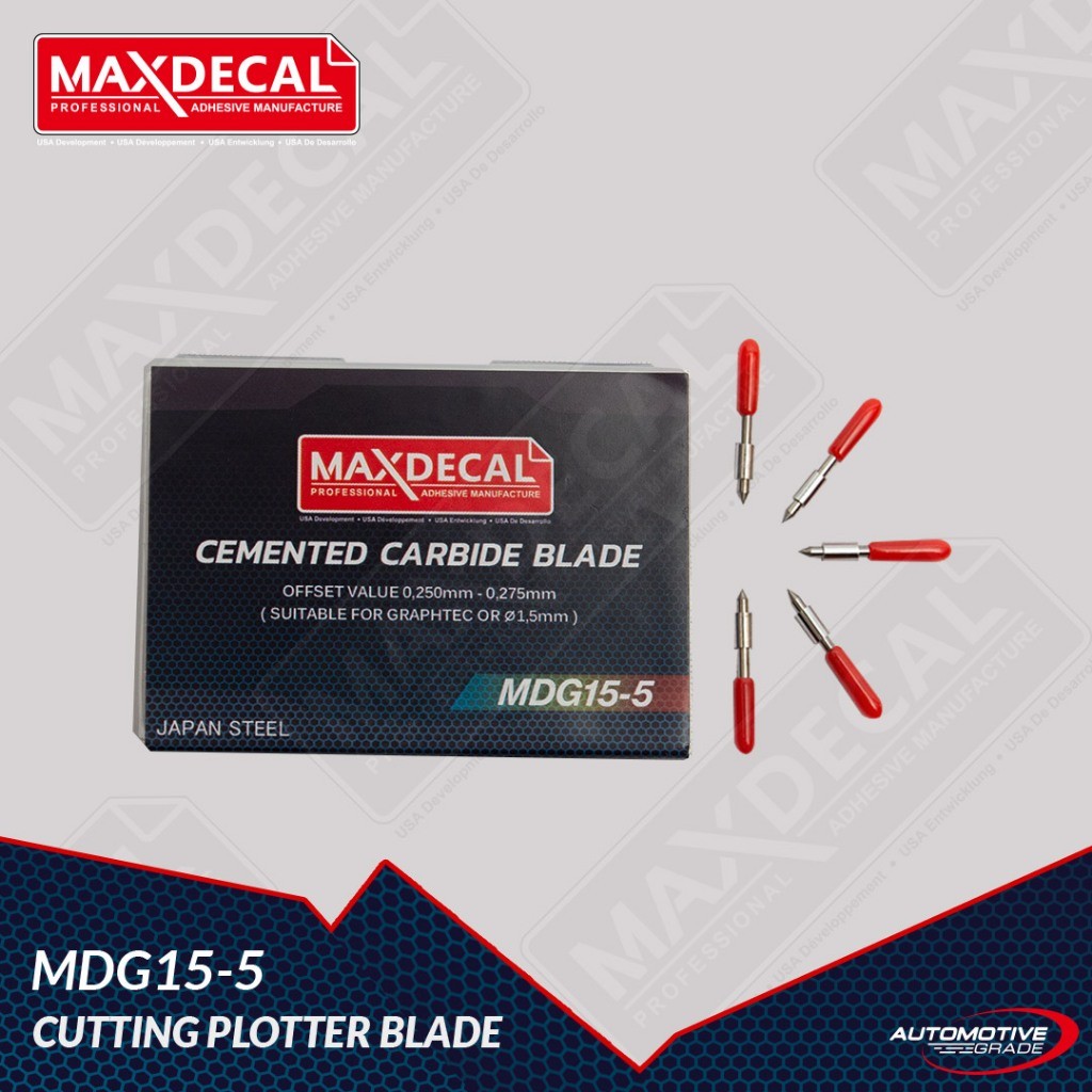 

MDG15 GRAPHTEC CB15U Compatible MAXDECAL Japan Steel Mesin Kating Cutting Plotter Spare Carbide Box