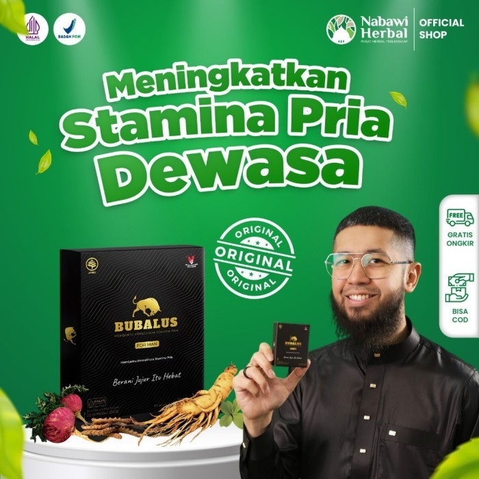 PvTerjamin- Bubalus Isi 4 Kapsul - Membantu Meningkatkan StaminaPria