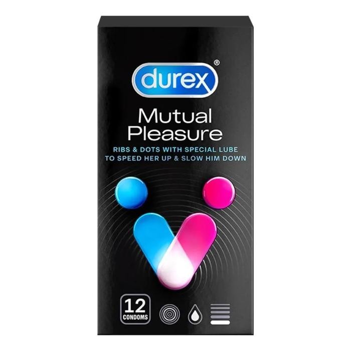 PvTerjamin- Kondom Durex Mutual Pleasure 12pcs