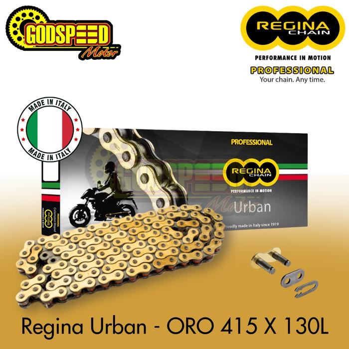 GIRSET SSS 415 STEEL GOLD SCORPIO RANTAI SSS GOLD HSB HSBT RO / REGINA ORO GP4
