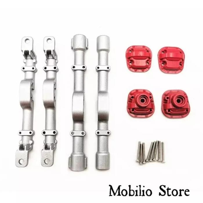 Upgrade Part - Metal Housing Casing Axle Gardan Rc Mn - Silver