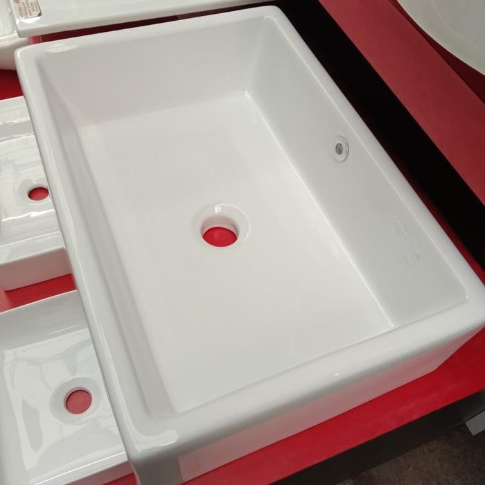 TOP WASTAFEL KOTAK MEJA WIKEA PRODUK IMPOR K99 WHITE -