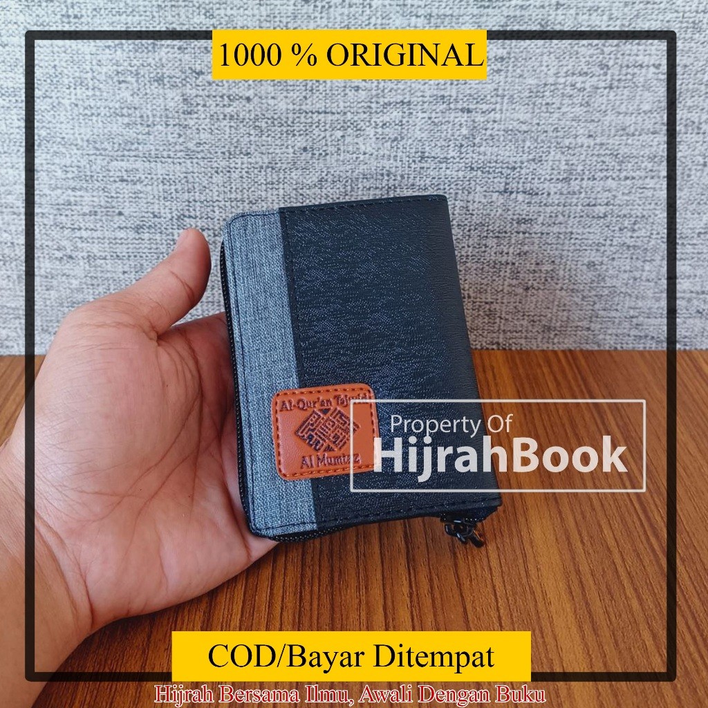 Al Quran Saku Al Mumtaz A7 Cover Jaket Resleting Al-Qur'an Non Terjemah Tajwid Berwarna Lengkap 30