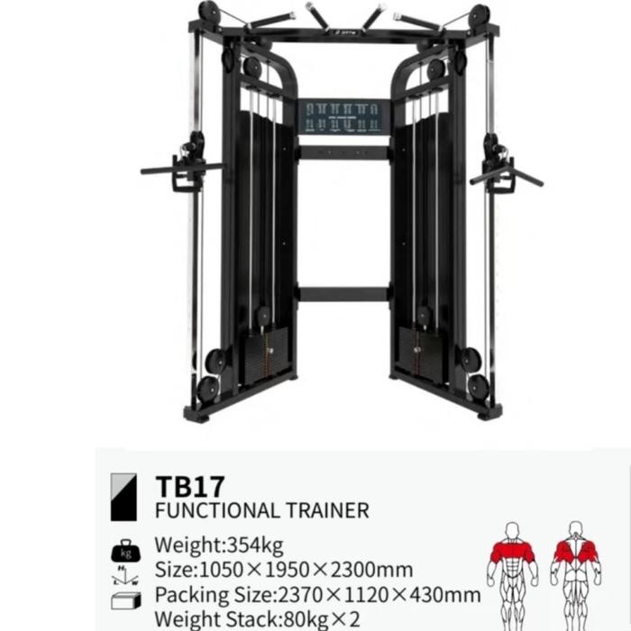 Brtw Brightway Dual Pulley Functional Trainer Tb17