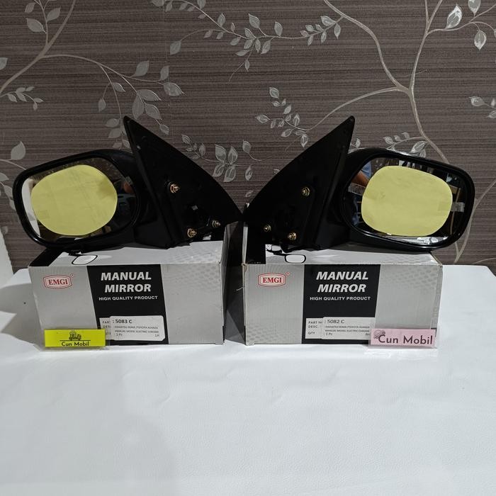 Kaca Spion Avanza Xenia 2007-2011 Manual Crome Tanpa Lampu Sein