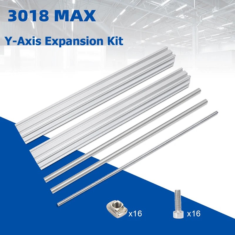 CNC 3018 pro Upgrade Kit Extend 3018 to 3040 Compatible with 3018 CNC Pro Max Engraving Milling Mach