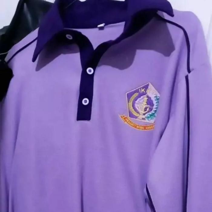 baju olahraga IKKT ungu setelan baju celana bhayangkari