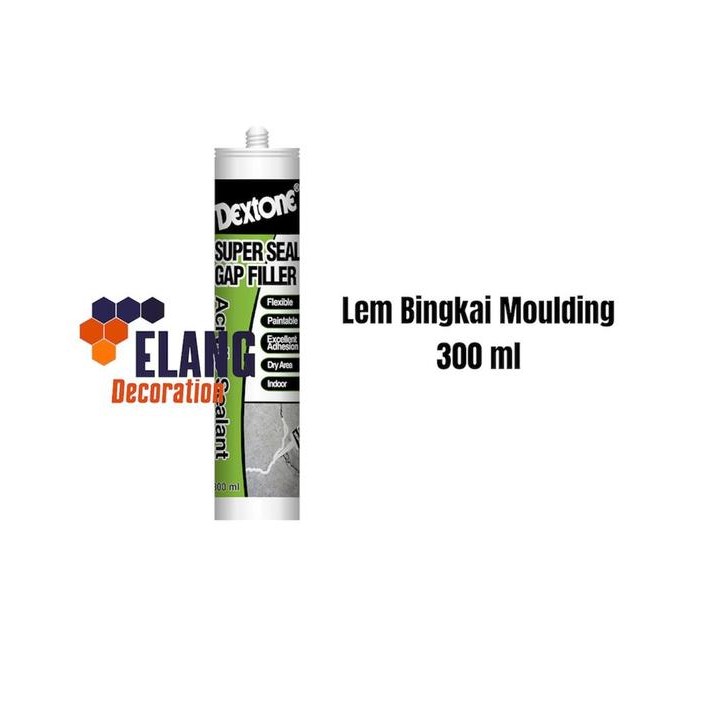 LEM BINGKAI MOULDING / LEM PANEL DINDING / LEM LIST PROFIL KAYU WALL MOULDING