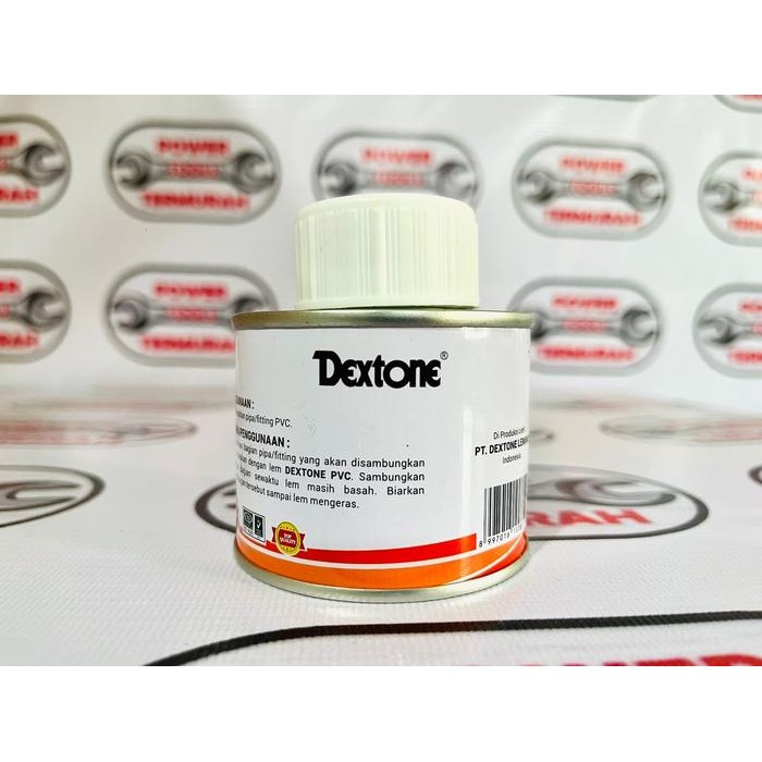 LEM PIPA PVC DEXTONE / LEM PIPA PVC KALENG 100GR