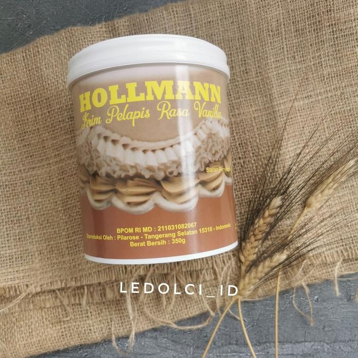 InstanTanyadulu- HOLLMANN BUTTERCREAM HOLLMAN BUTTERCREAM BUTTER CREAM 350 GRAM