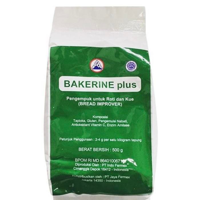 InstanTanyadulu- Bread improver bakerine plus 1 dus @500gram / pelembut roti Gojek