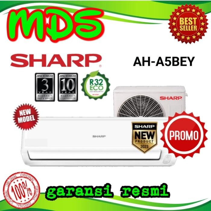 AC SHARP AH-A5UCY 1/2PK TURBO COOL SERIES R32 0.5PK GARANSI 10TH 5UCY