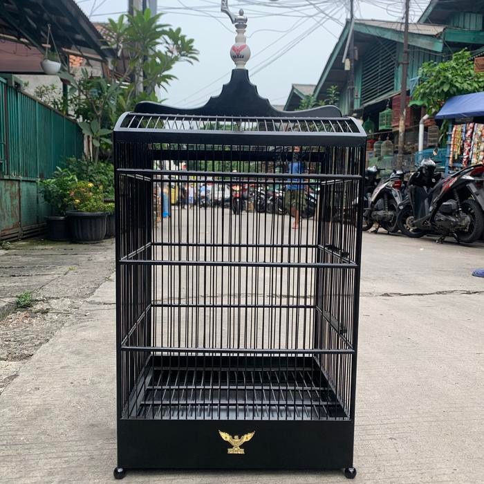 SANGKAR KANDANG KOTAK RADJA COMPANY HITAM NO 1 & 2 terbaru