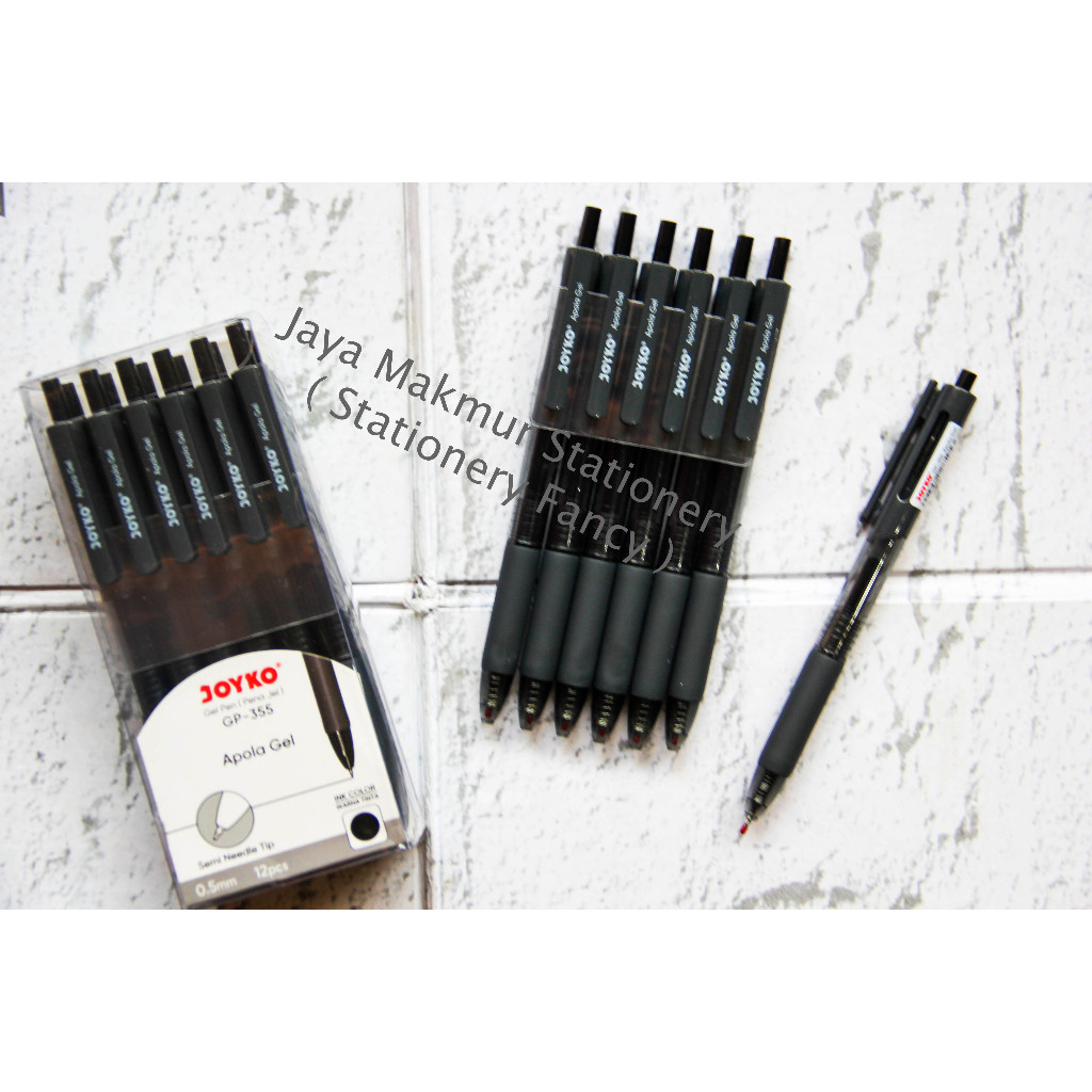 

Pen Gel Apola 0.5 mm GP-355 ( 1 Lusin )