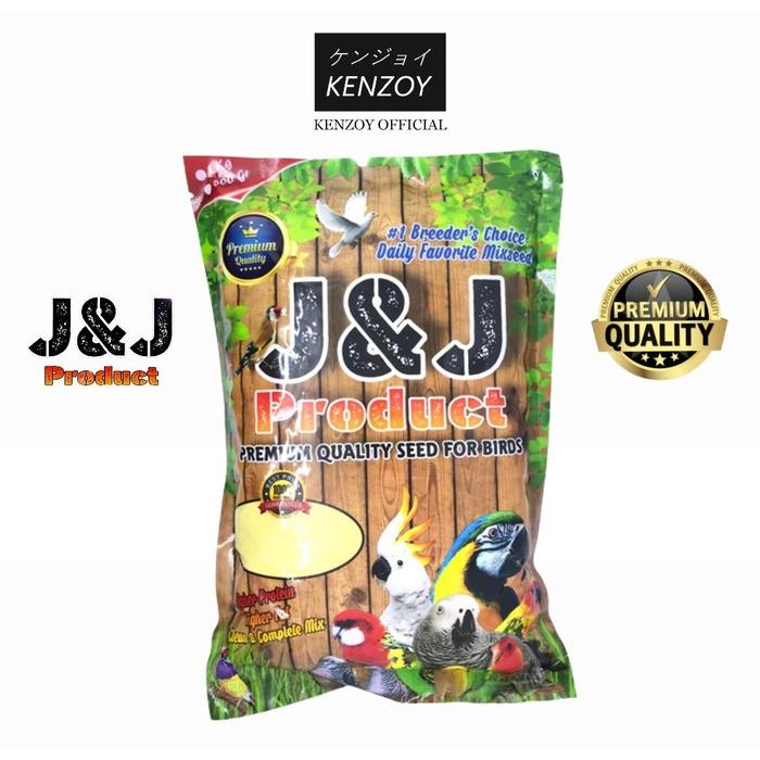 J&J Starter Food 1 Kg Bubur Loloh baby burung lovebird parkit parrot terbaru