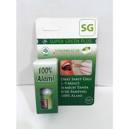 Super Green Plus Obat Sakit Gigi Alami Ampuh Aman untuk Ibu Hamil