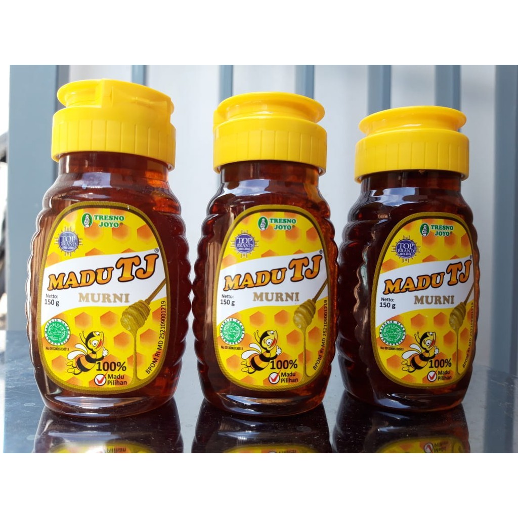 Madu TJ Murni 150 gr | Madu TJ Tresno Joyo | Madu Murni TJ