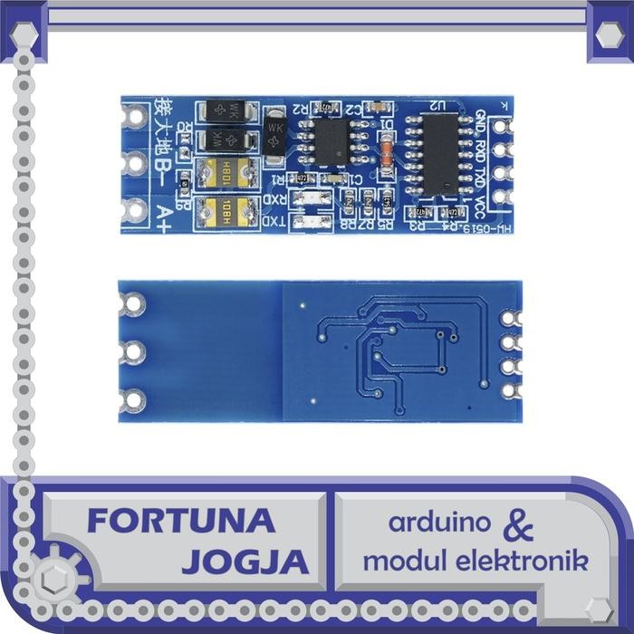 MODUL SERIAL UART TO RS485 TWO WAY CONVERTER RS 485 TO TTL