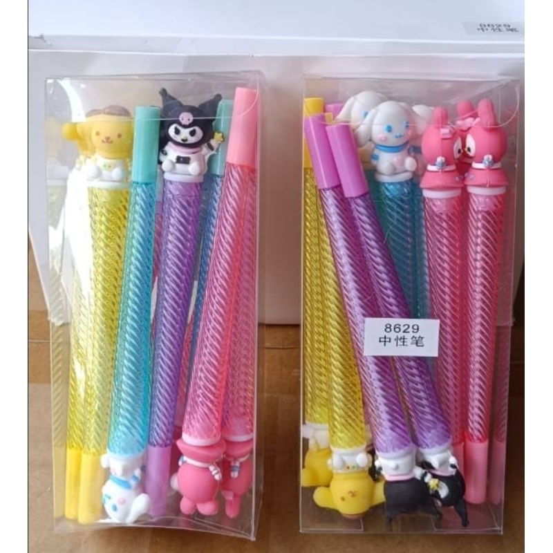 

Pulpen Kuromi Melody Cinnamoroll 8629 Pulpen Tinta Gel